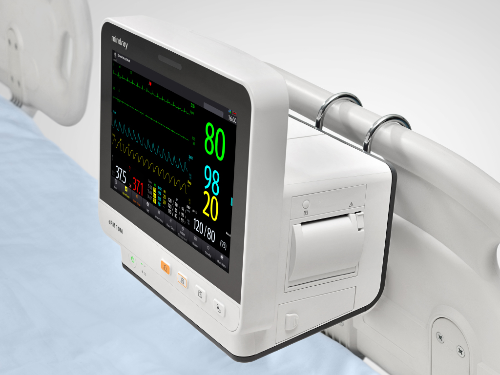 Moniteur patient portable - ePM™ - Mindray - compact / ECG / de fréquence  cardiaque