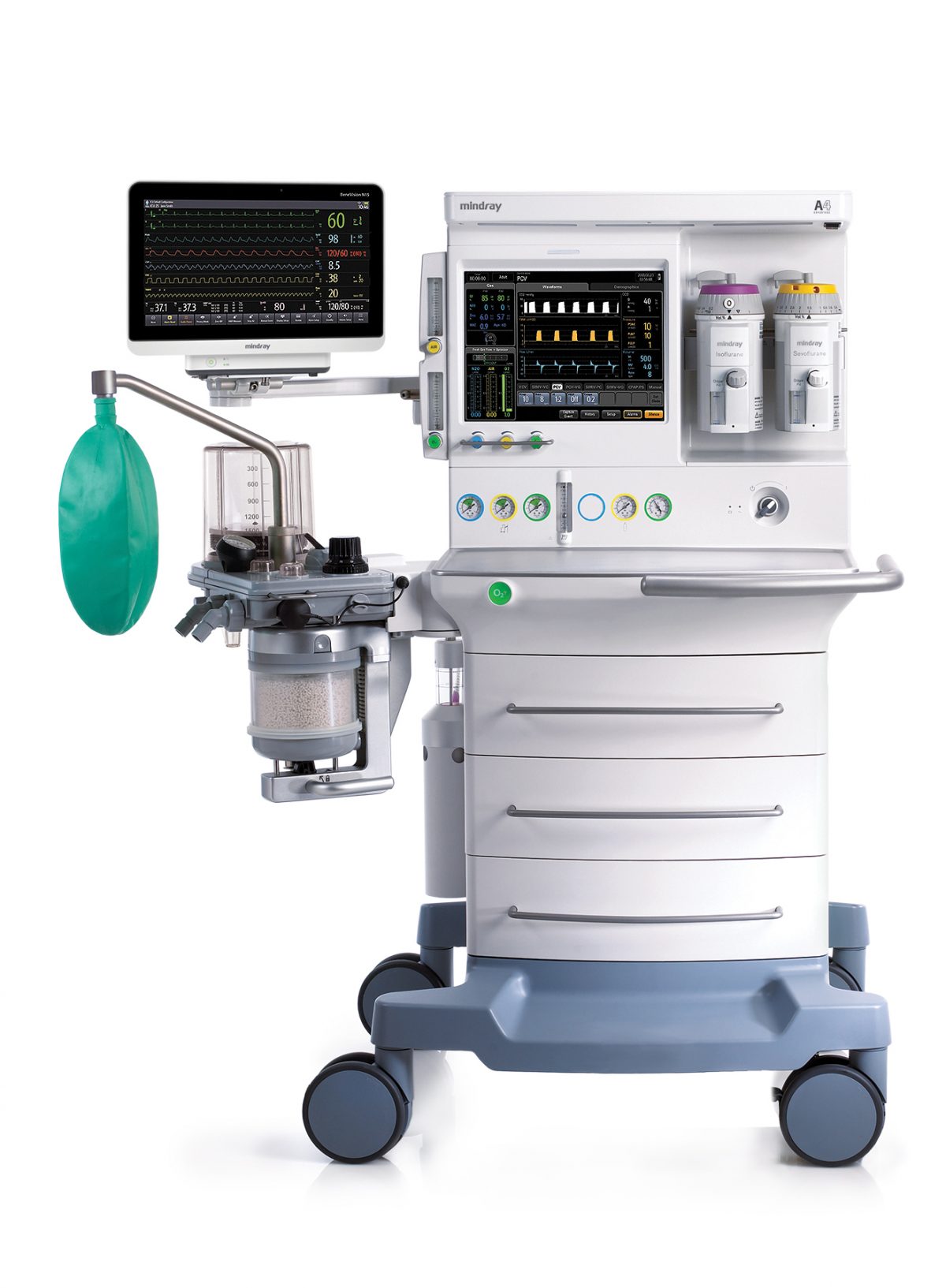 Gas Monitoring Anesthesia Machine